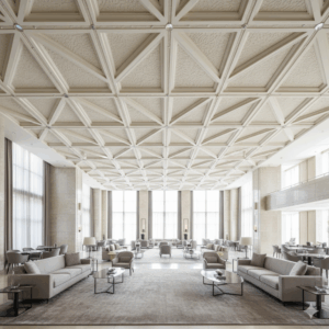Decorative XPS Ceiling Panels for Hotels and Concert Halls