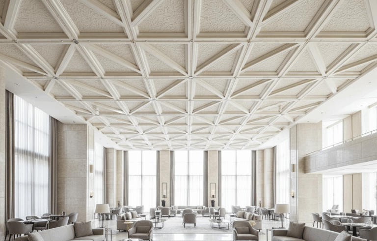 Decorative XPS Ceiling Panels for Hotels and Concert Halls