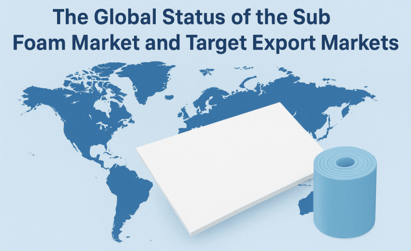 The Global Status of the Sub Foam Market and Target Export Markets