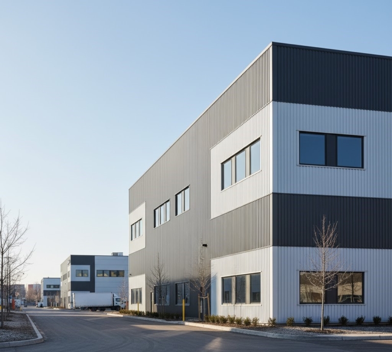 Insulated Wall Panels | Exir Pishbord Sakhteman — High-Performance Sandwich Wall Systems for Industrial & Commercial Buildings