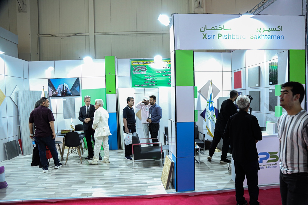 حضور موفق شرکت اکسیر پیشبرد ساختمان در نمایشگاه صنعت ساختمان ۱۴۰۴ با معرفی محصولات نوین و تعامل با هیات‌های تجاری بین‌المللی